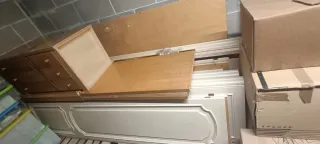 Armadio stile classico 6 ante colore avorio