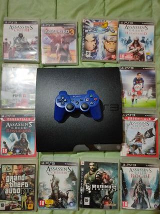 PS3 Slim + Saga Assassin's Creed + Otras más cosas