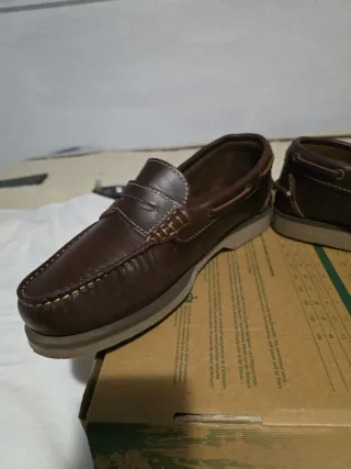 Mocasines Marrones Fleximax Talla 41