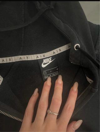 Felpa Nike Air Donna Nera