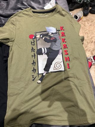 Camiseta Naruto Kakashi Talla XS