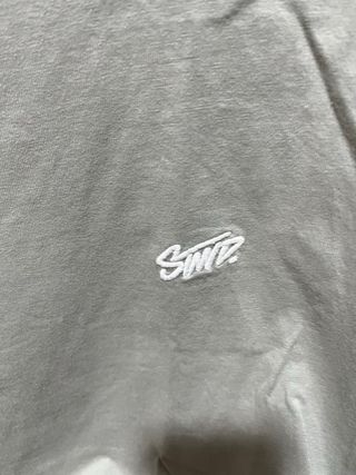 Camiseta Pull&Bear verde militar con logo