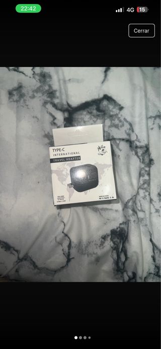 Adaptador Viaje para EU, UK, US y Au, con USB y C