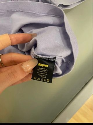 Maglietta Blauer bambino viola