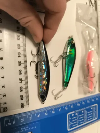 Señuelos de pesca spinning y casting