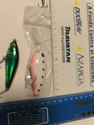 Señuelos de pesca spinning y casting