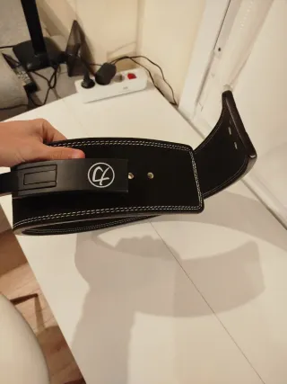 Cinturón Powerlifting StrengthShop con Palanca