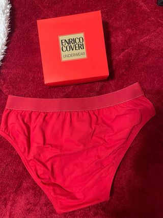 Slip uomo Enrico Coveri rosse