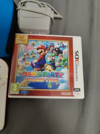 Nintendo 2DS + JUEGOS Roja Blanca + funda Original