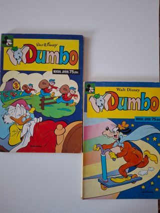 Lote 10 cómics Don Miki, Dumbo y Pulgarcito