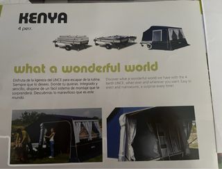 Comanche Kenya + Cocina + Fogones + Carpa + Mesa+