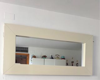 Espejo Grande Ikea Beige