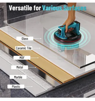 2 Ventosas Eléctricas Seesii para Vidrio 2 unidade