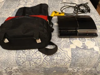 Funda PS3 Playstation 3 Negra y Roja