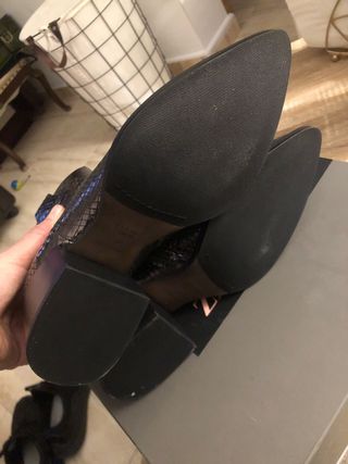 Botines Elvio Zanon Piel Serpiente marrón