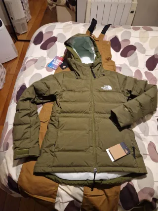 The North Face Chaqueta de plumón verde