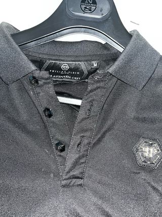 Philipp Plein Polo Nero Uomo