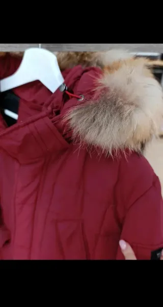 Piumino Woolrich Rosso Taglia XL