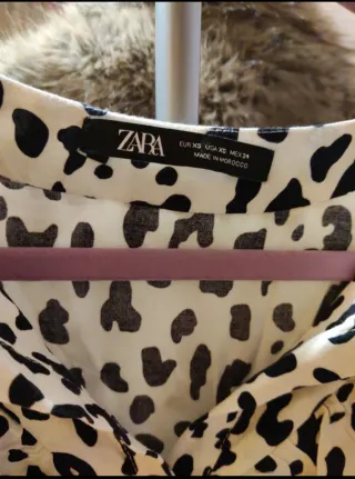 Vestido Zara Animal Print