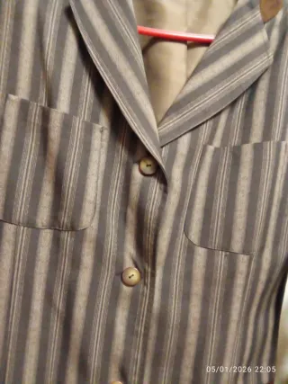 Chaqueta/Blazer Rayas Hombre/Mujer