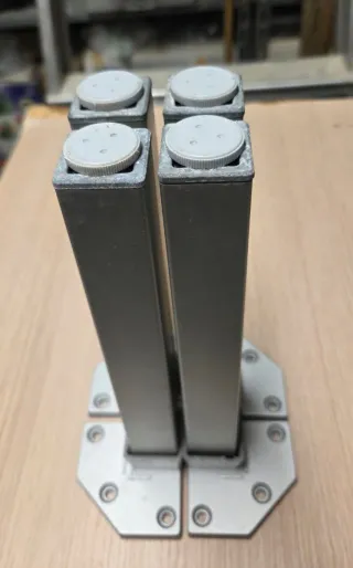 4 Piedi in Alluminio