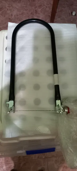 Sierra marquetería + recambios n°4,6 y 10