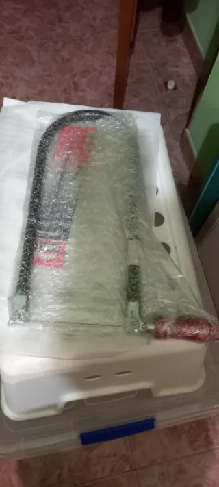 Sierra marquetería + recambios n°4,6 y 10