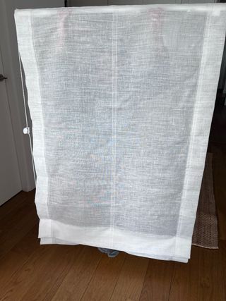 Estor blanco Leroy Merlin.  Comprado hace 9 meses.
