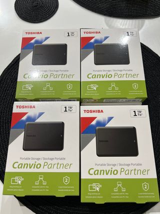 Disco Duro Externo Toshiba Canvio Partner 1TB