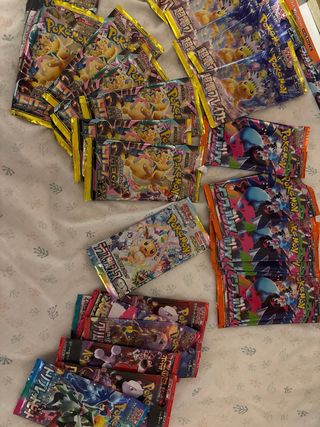 Pack Cartas y Sobres Pokémon