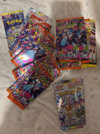 Pack Cartas y Sobres Pokémon
