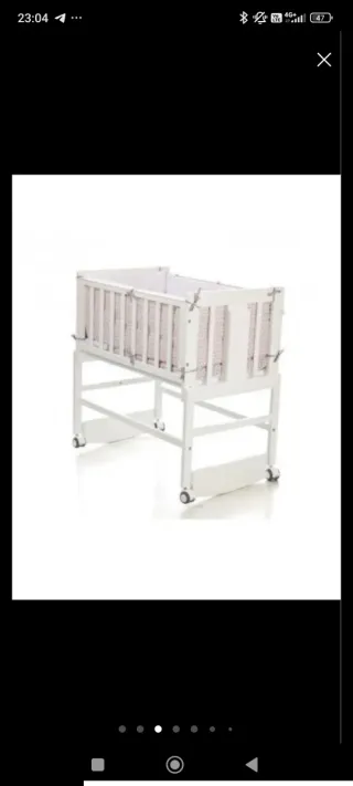 Minicuna colecho Allegra blanca