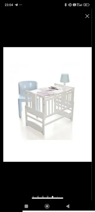 Minicuna colecho Allegra blanca