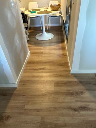 Instalación suelo, rodapié y puertas