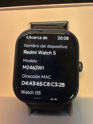 Xiaomi Redmi Watch 5 Negro F00015