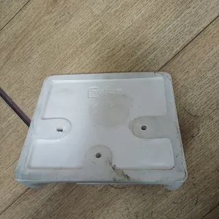 Portarotolo in ceramica bianco