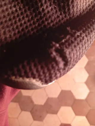 Zapatillas Nike 1 rota con agujero Para piezas