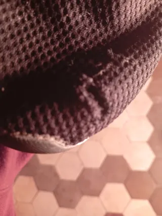 Zapatillas Nike 1 rota con agujero Para piezas