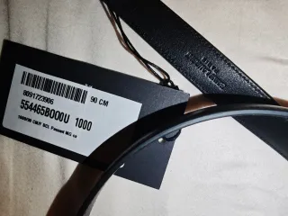 Lote 3 Cinturones : Gucci, LV, YSL