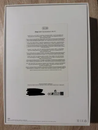 iPad 8ª Gen 2020 32GB con caja