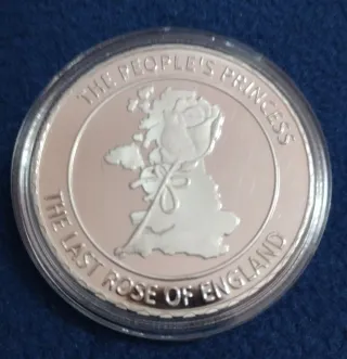 Moneta Lady Diana Principessa Galles 1961-1997