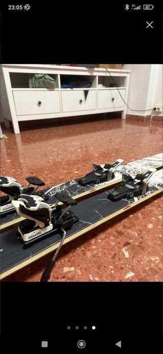 Esquís Fischer travesía