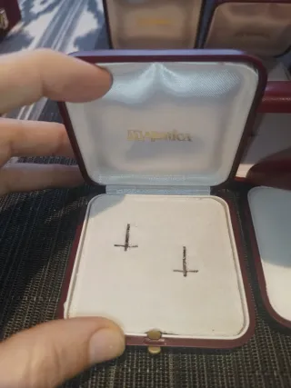 20 Estuches Joyas Antiguos Majorca 8x8cm