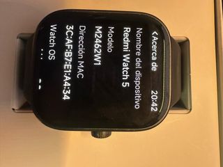 Xiaomi Redmi Watch 5 Negro J09333