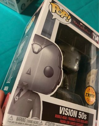 Funko Pop Pietro Maximoff 827 & Vision 50s CHASE