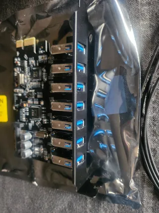 Tarjeta Orico PCIe USB 3.0 5Gbps