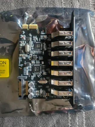 Tarjeta Orico PCIe USB 3.0 5Gbps