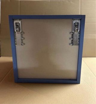 Mensola azzurra 40x40 cm cameretta