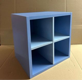 Mensola azzurra 40x40 cm cameretta