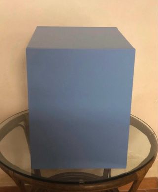 Mensola azzurra 40x40 cm cameretta